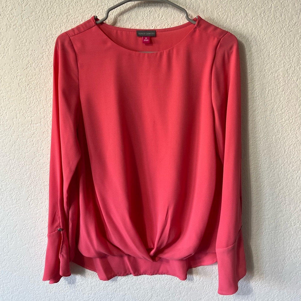 Vince Camuto Women's Coral Blouse
